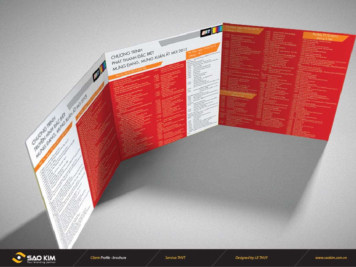 TH VŨNG TÀU - Thiết kế brochure Đài phát thanh truyền hình Vũng Tàu