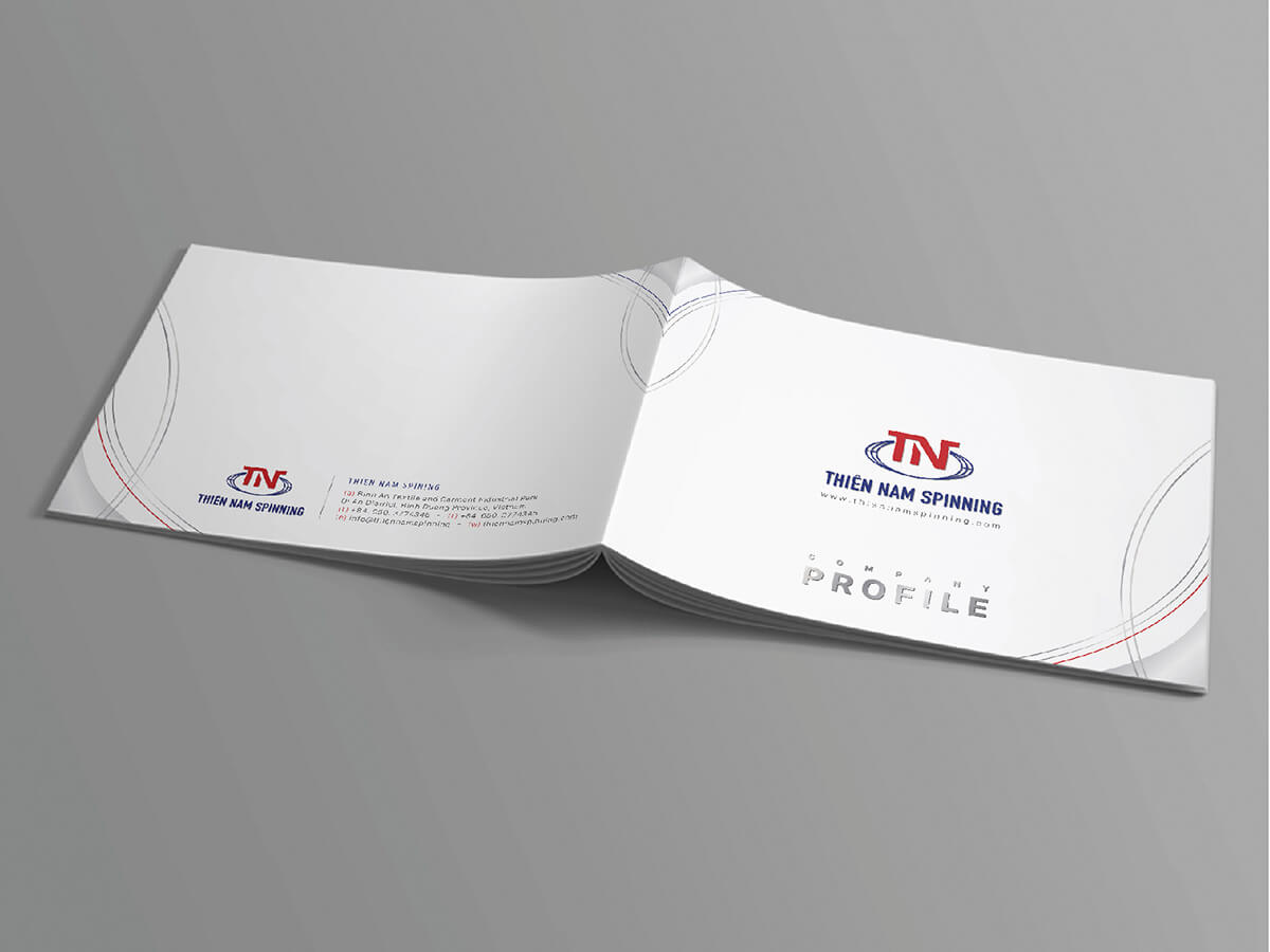 THIÊN NAM SPINNING - Thiết kế logo và hệ thống nhận diện thương hiệu Thiên Nam Spinning
