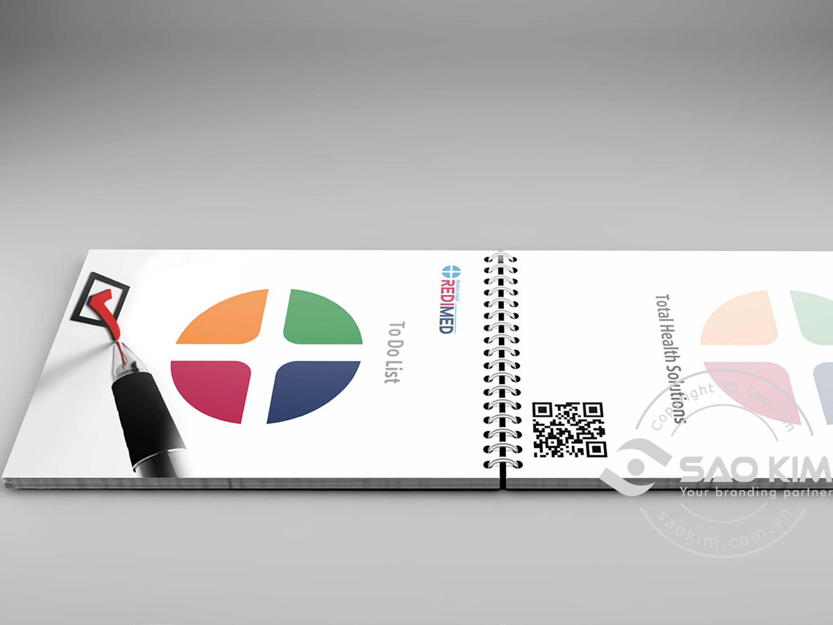 REDIMED - Thiết kế bộ logo và bộ nhận diện thương hiệu phòng khám bệnh viện REDIMED