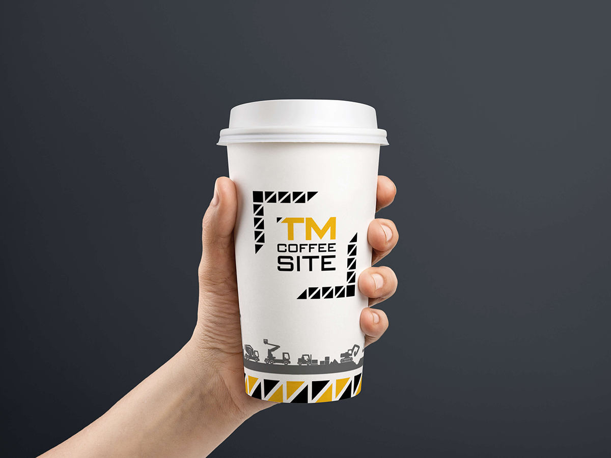 TM COFFEE SITE - Thiết kế logo và bộ nhận diện chuỗi cafe TM Coffee Site
