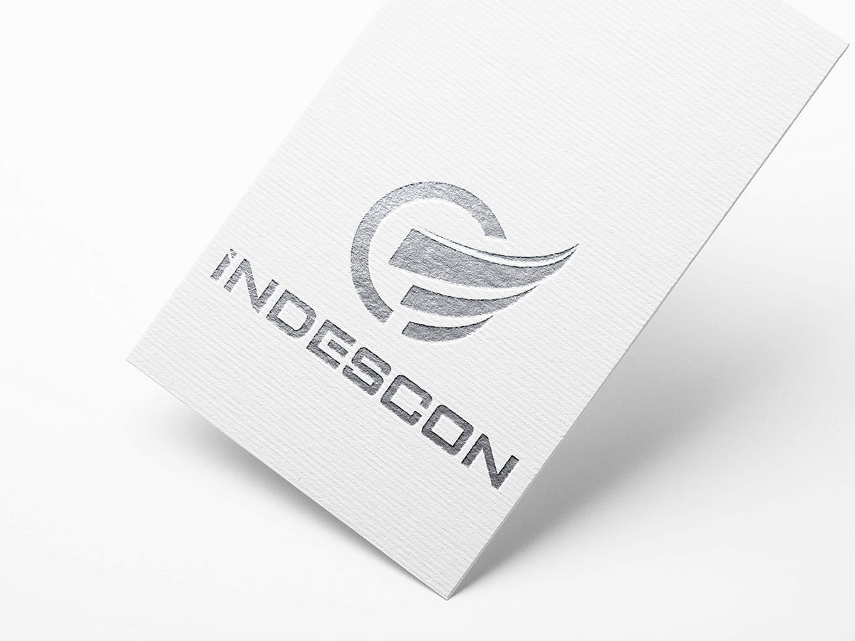INDESCON - Thiết kế logo xây dựng INDESCON