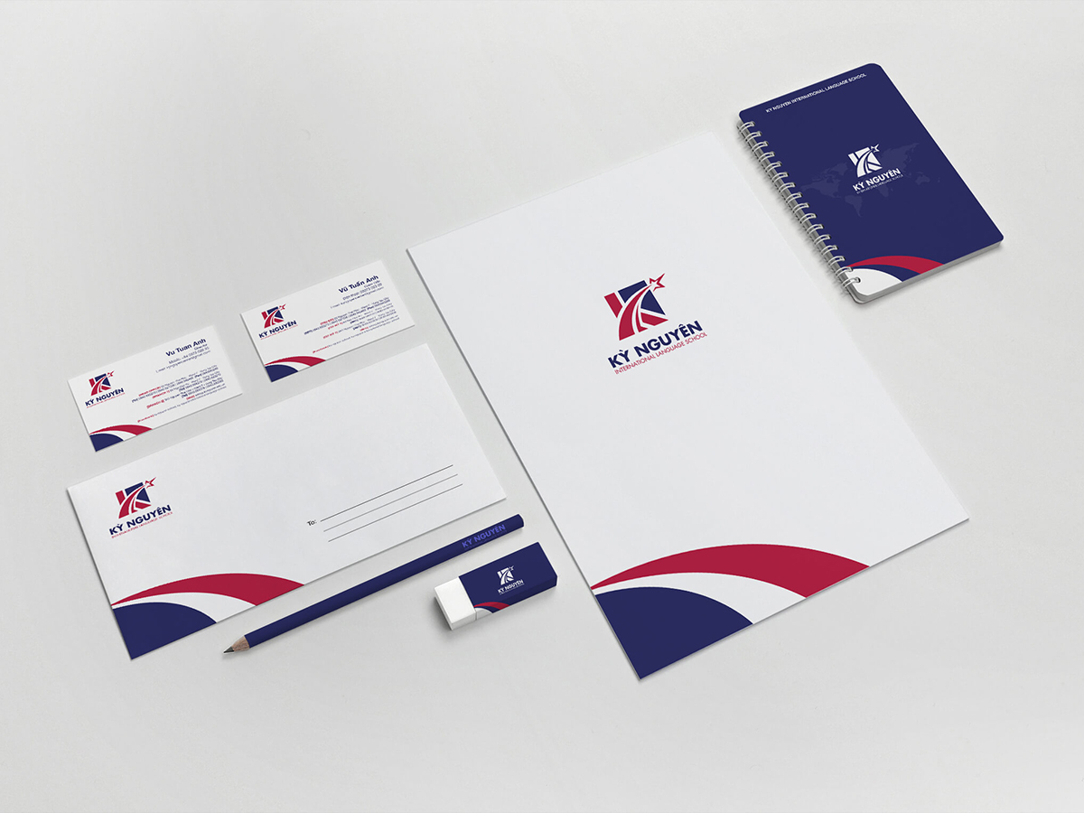 KỲ NGUYÊN - Thiết kế logo và nhận diện thương hiệu Anh Ngữ Kỳ Nguyên