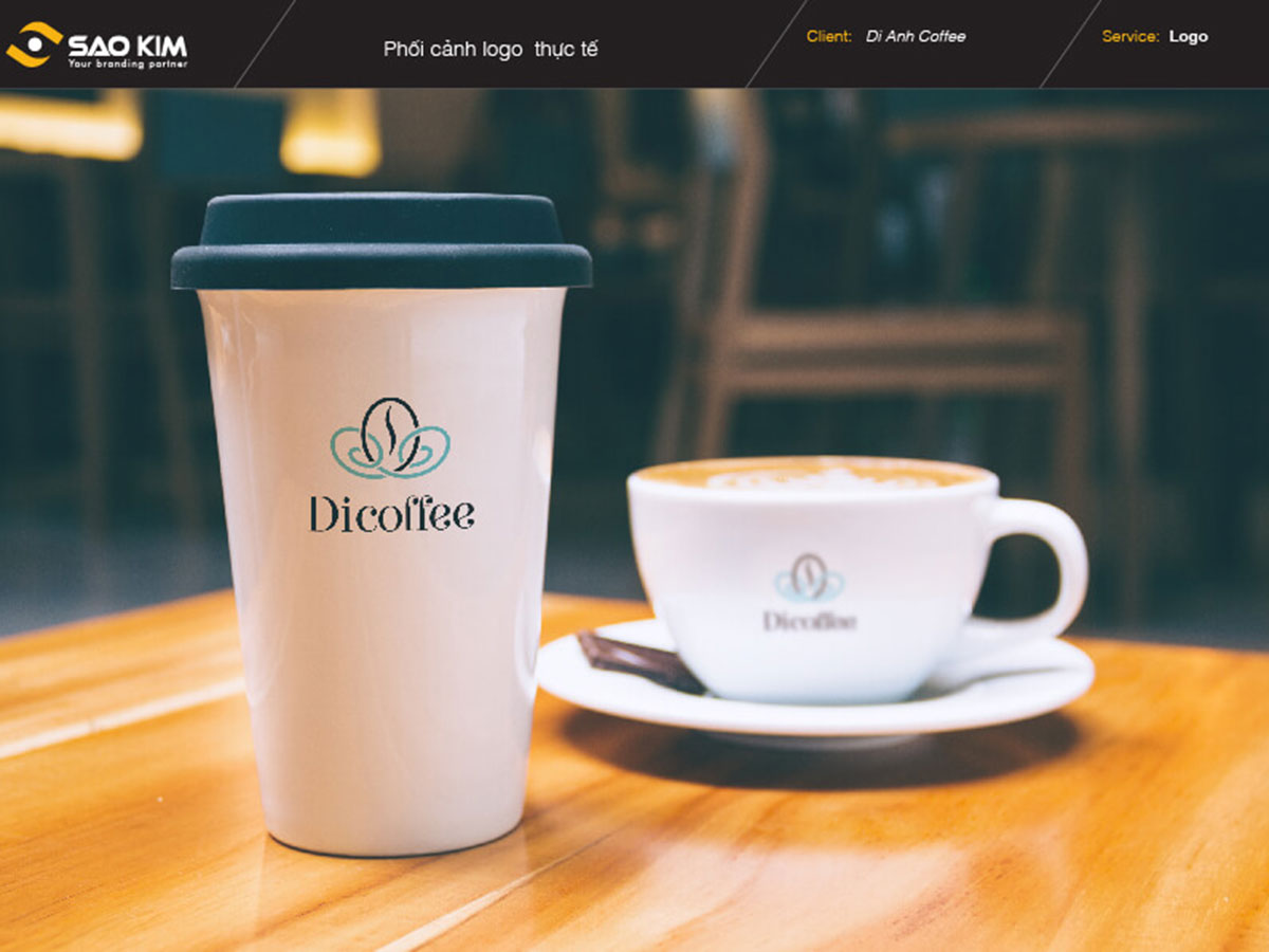 DI COFFEE - Thiết kế logo Di coffee