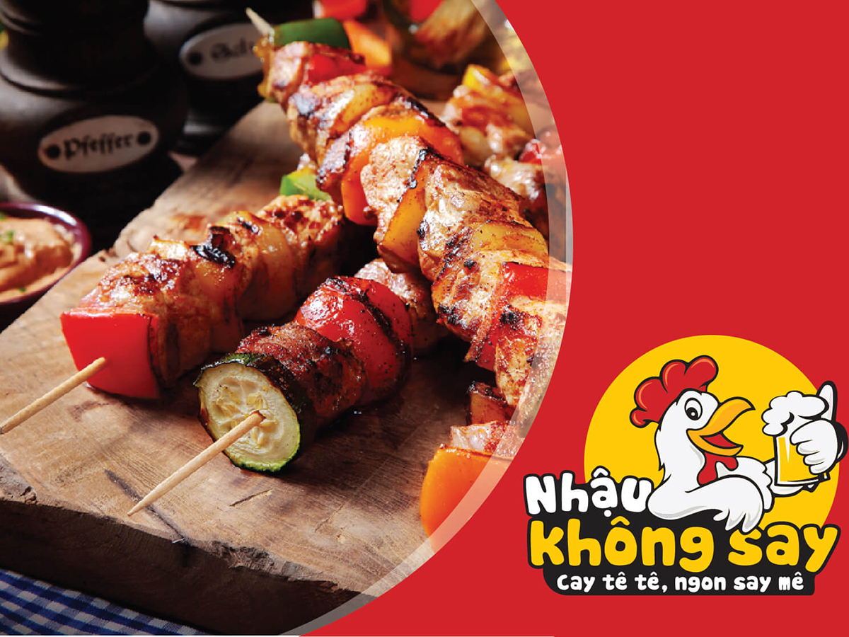 NHẬU KHÔNG SAY - Thiết kế logo Nhậu Không Say