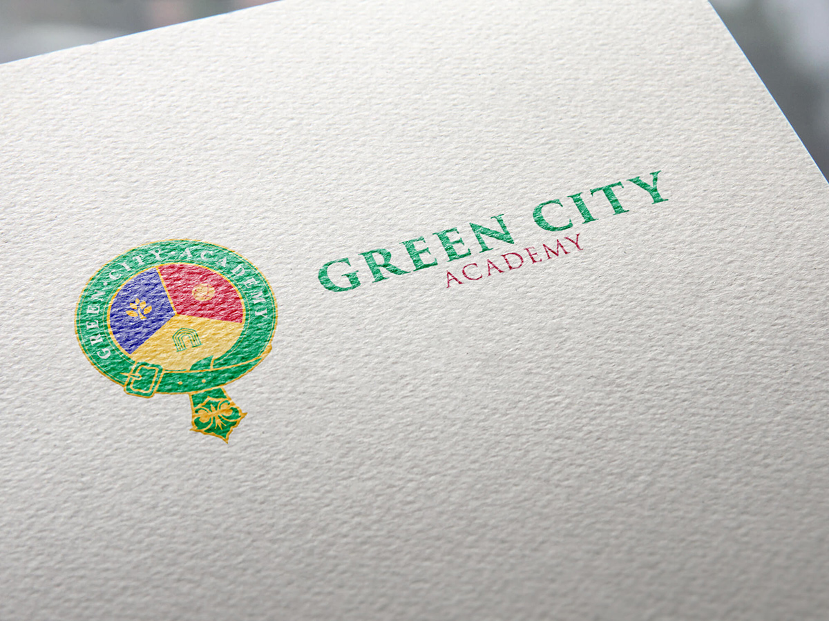 GREEN CITY ACADEMY - Đặt tên thương hiệu và thiết kế logo trường nội trú Green City Academy