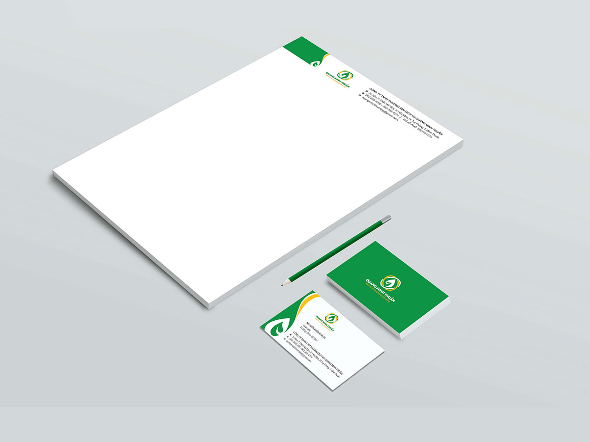 QUANG MINH THUẦN - Thiết kế logo và nhận diện công ty Quang Minh Thuần