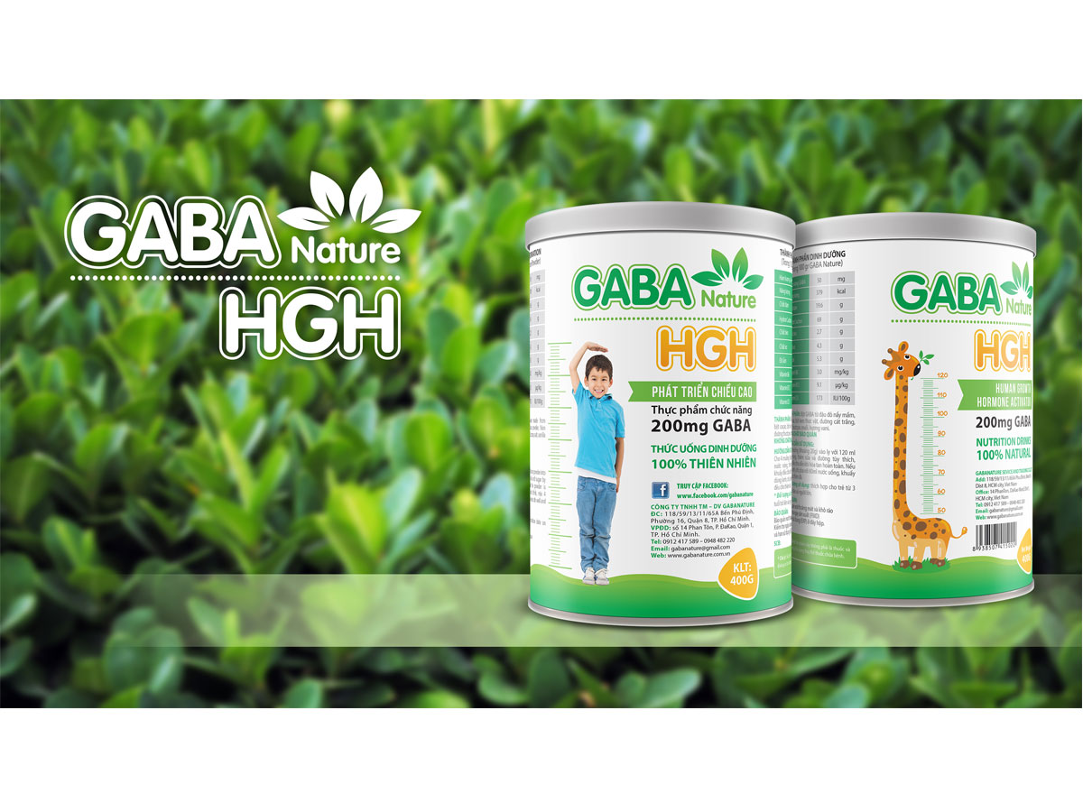 GABA NATURE - Thiết kế bao bì thực phẩm chức năng Gabanature