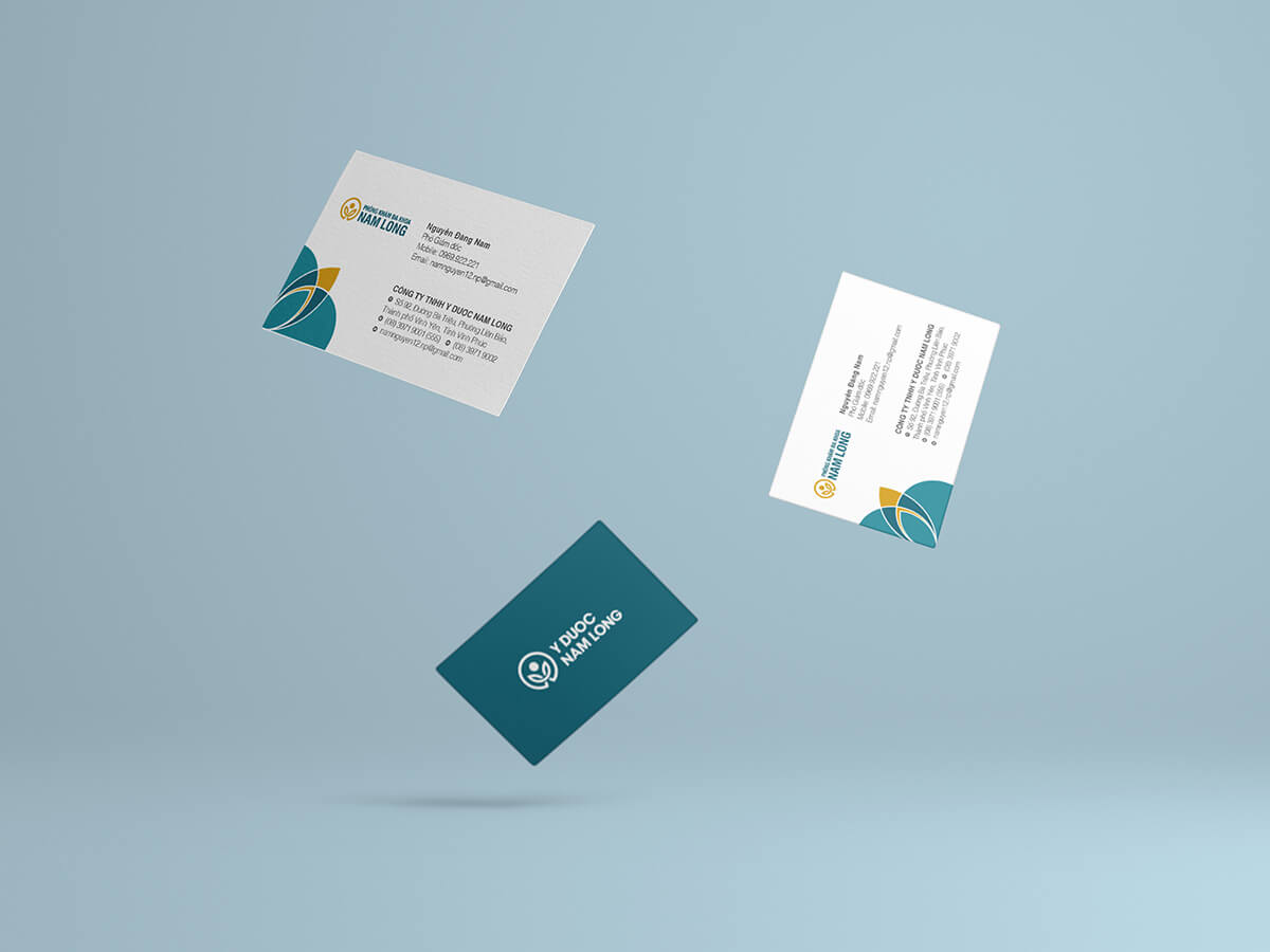 Y DƯỢC NAM LONG - Thiết kế logo và bộ ứng dụng thương hiệu Y Dược Nam Long