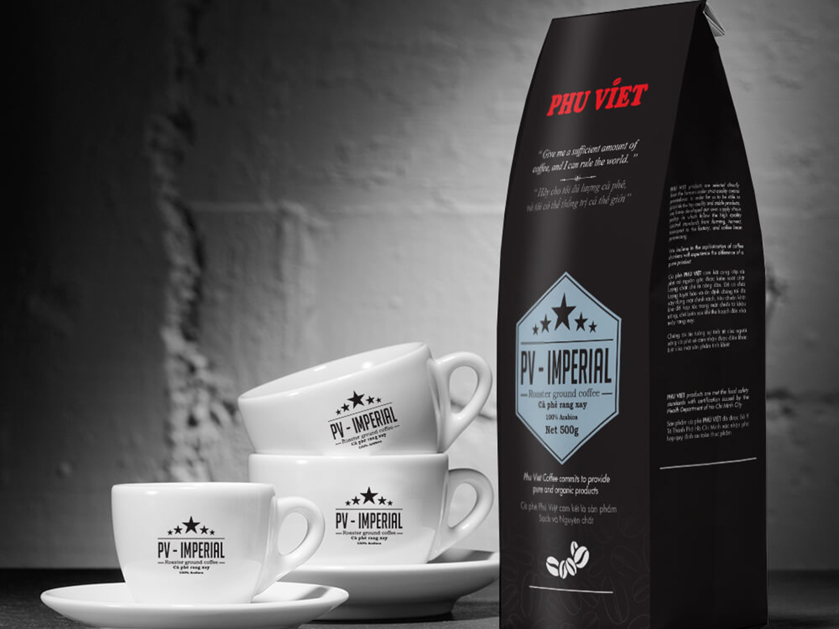 PHÚ VIỆT MIX - Thiết kế nhận diện thương hiệu Phú Việt