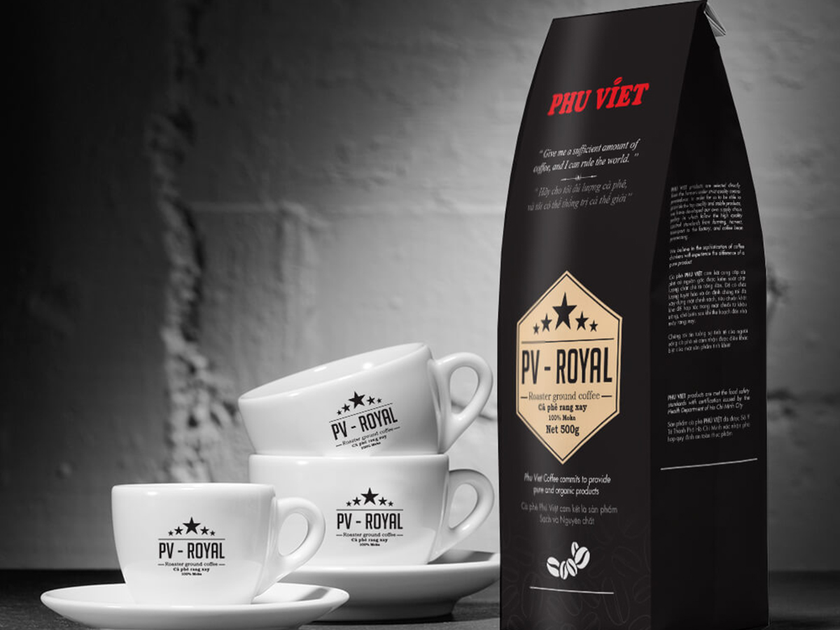 PHÚ VIỆT MIX - Thiết kế nhận diện thương hiệu Phú Việt