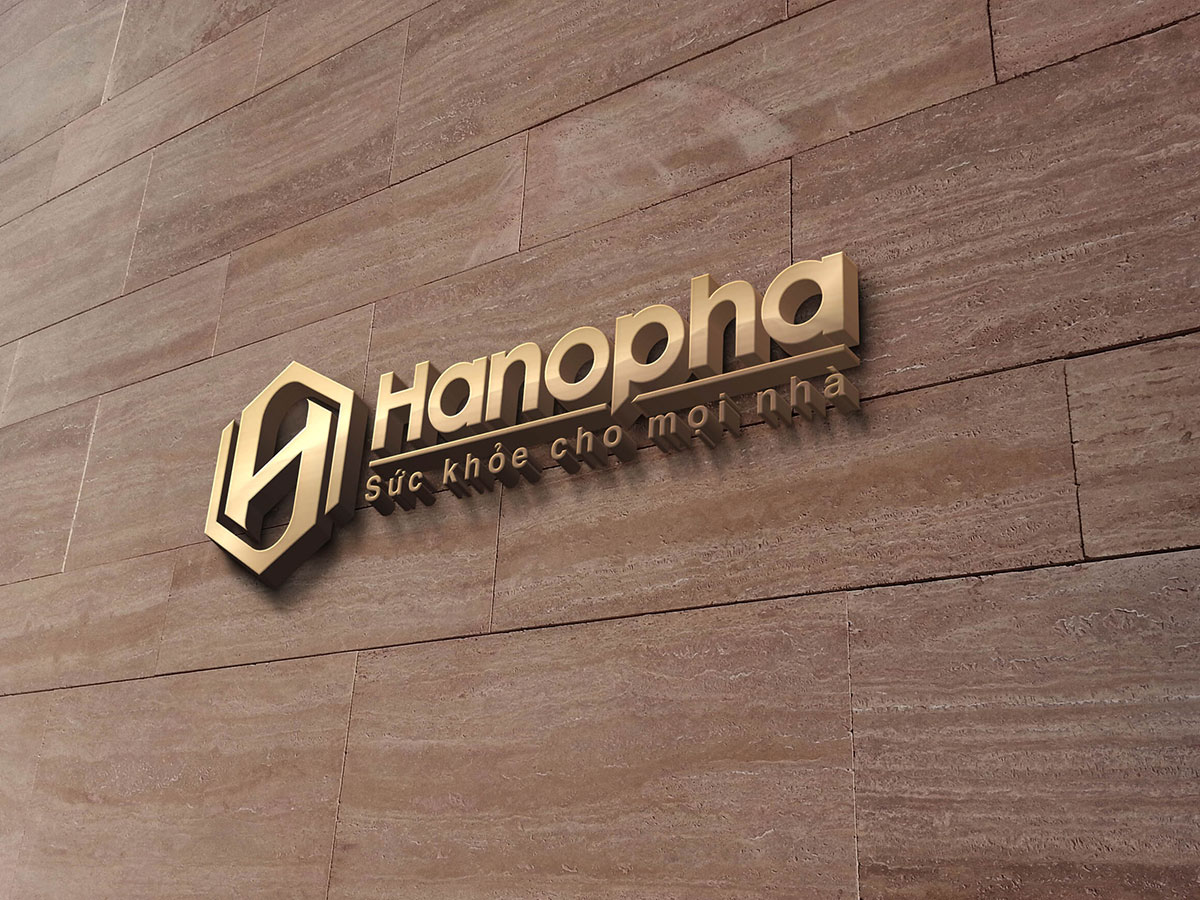 HANOPHA - Thiết kế logo thương hiệu dược phẩm Hanopha