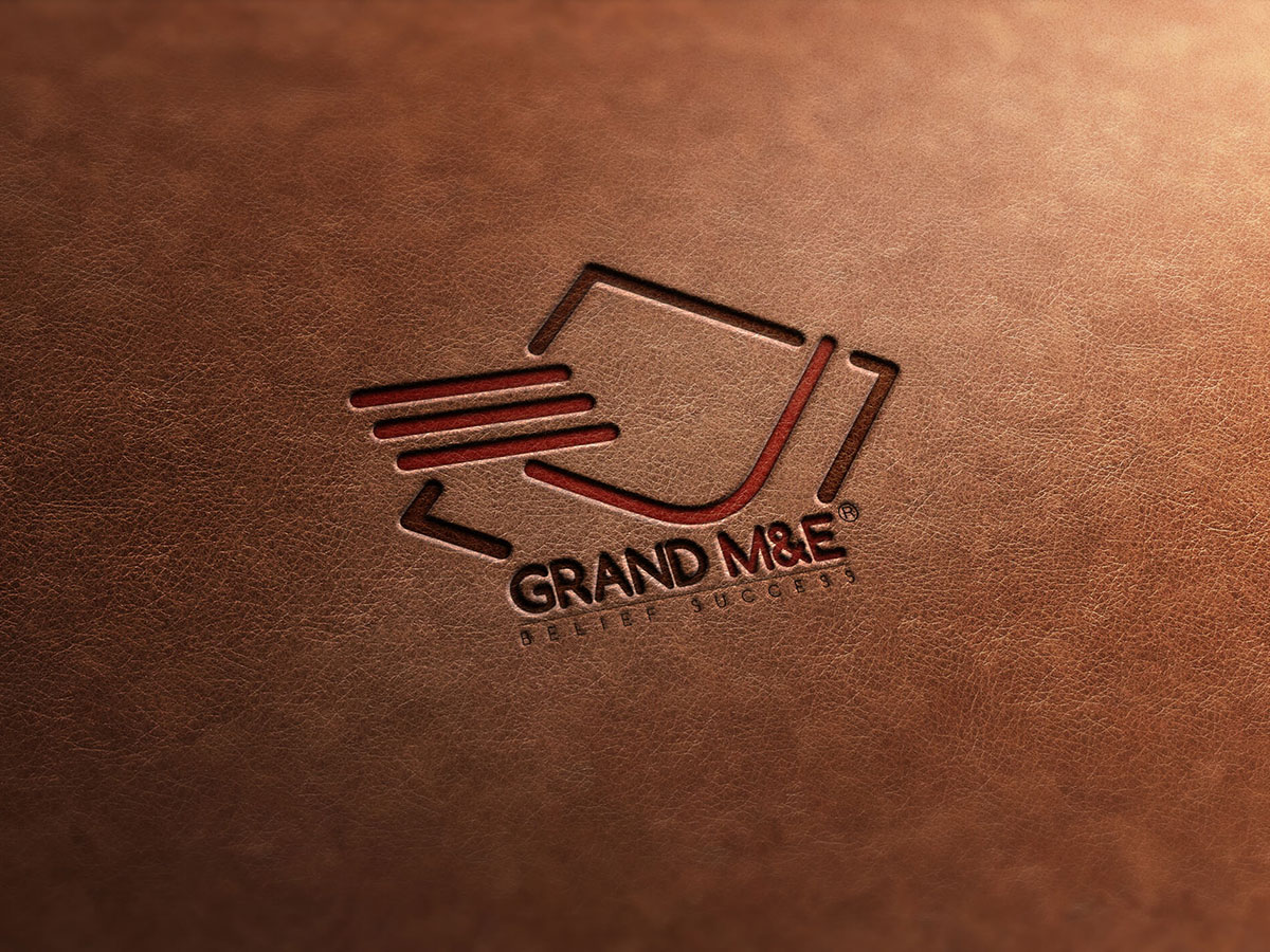 GRAND M&E - Thiết kế logo nhận diện thương hiệu cơ điện, xây dựng Grand