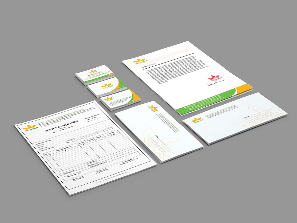 THT GROUP - Thiết kế bộ ứng dụng văn phòng công ty nông nghiệp Hà Thành