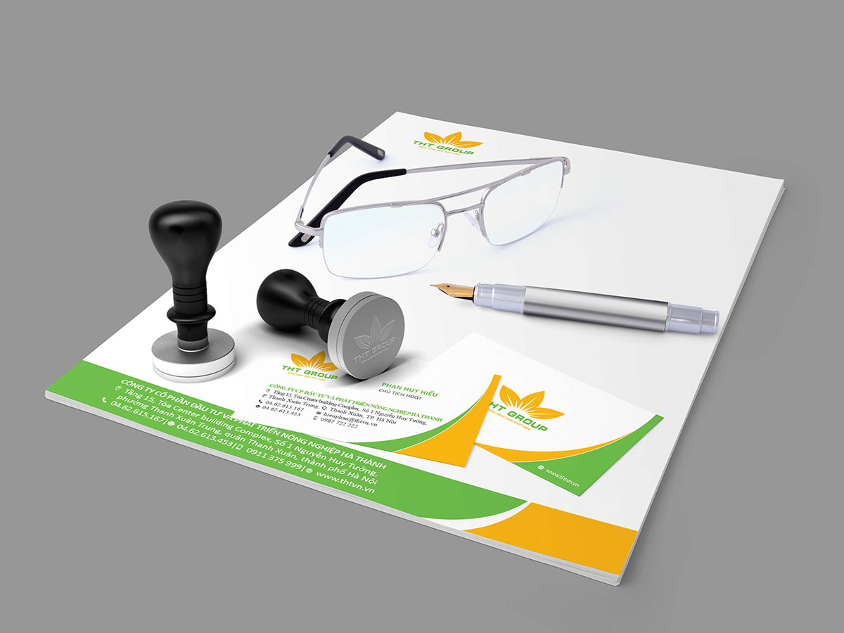 THT GROUP - Thiết kế bộ ứng dụng văn phòng công ty nông nghiệp Hà Thành