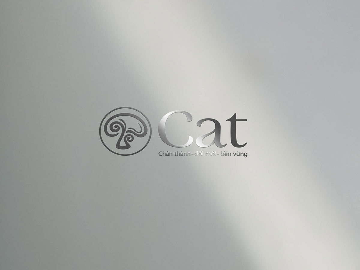 CAT - Thiết kế logo thực phẩm chức năng Cat