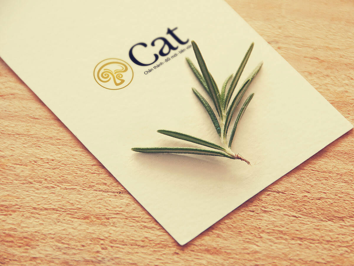 CAT - Thiết kế logo thực phẩm chức năng Cat