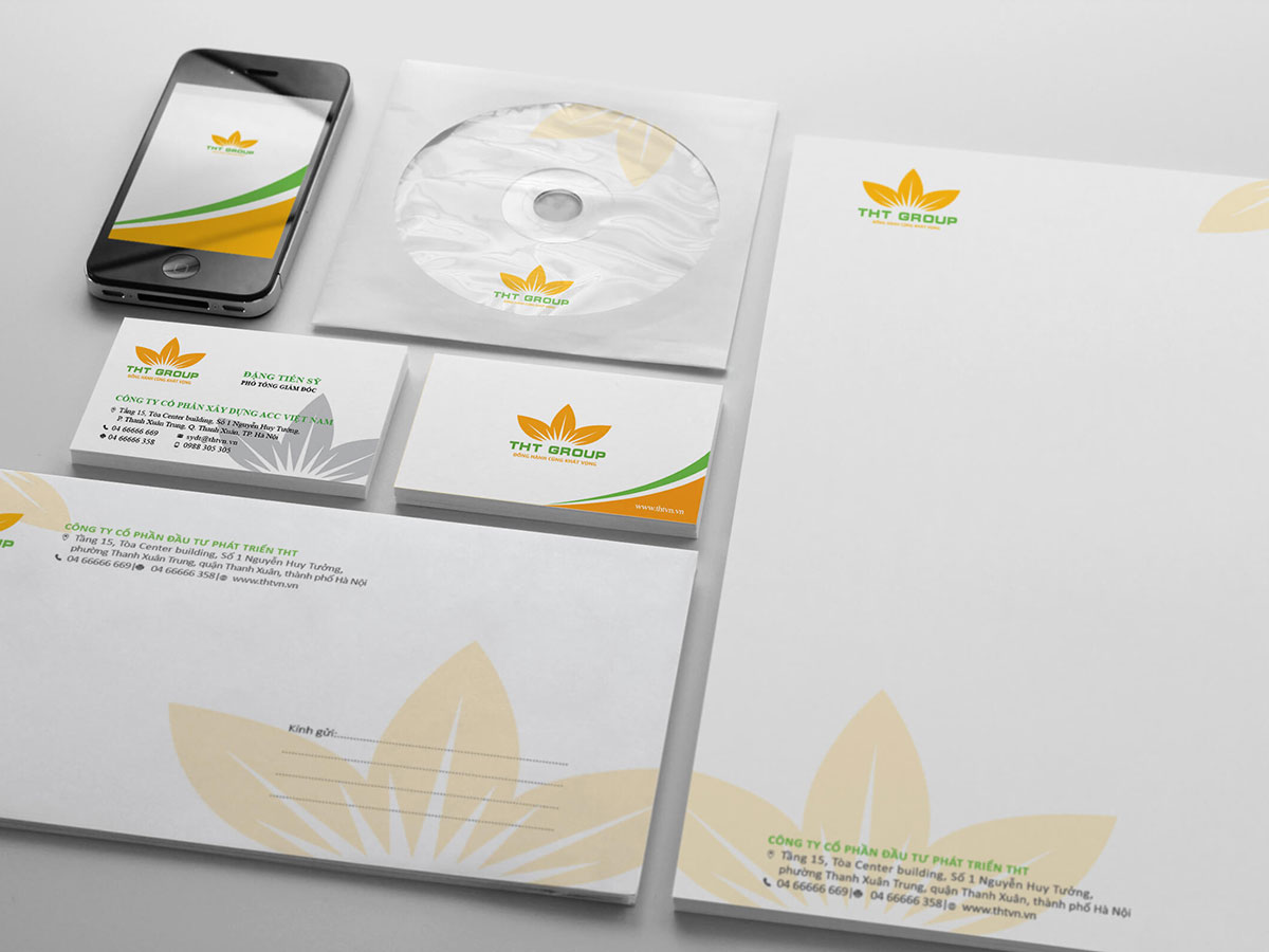THT GROUP - Thiết kế bộ ứng dụng văn phòng công ty nông nghiệp Hà Thành