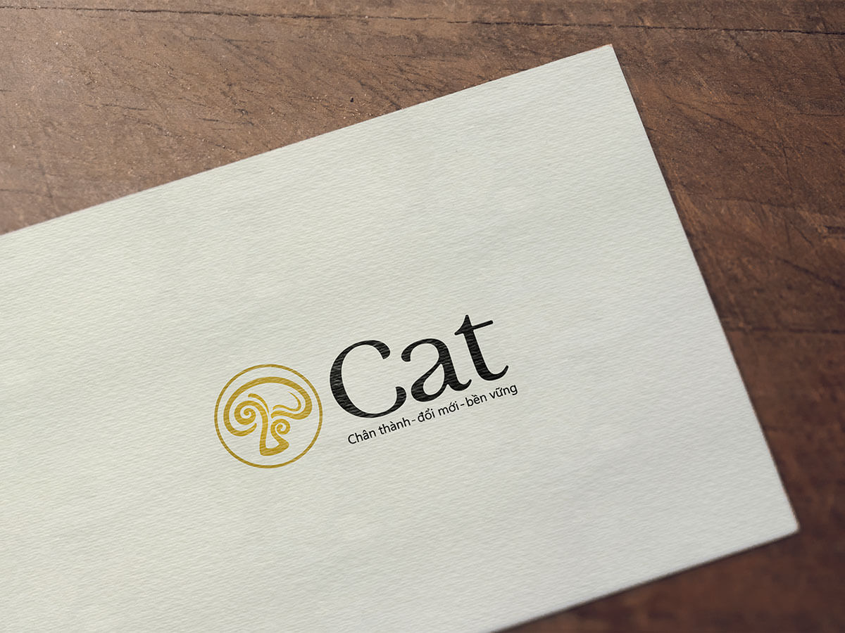 CAT - Thiết kế logo thực phẩm chức năng Cat
