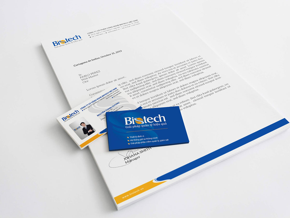 BISTECH VIỆT NAM - Thiết kế logo và nhận diện thương hiệu Bistech Việt Nam