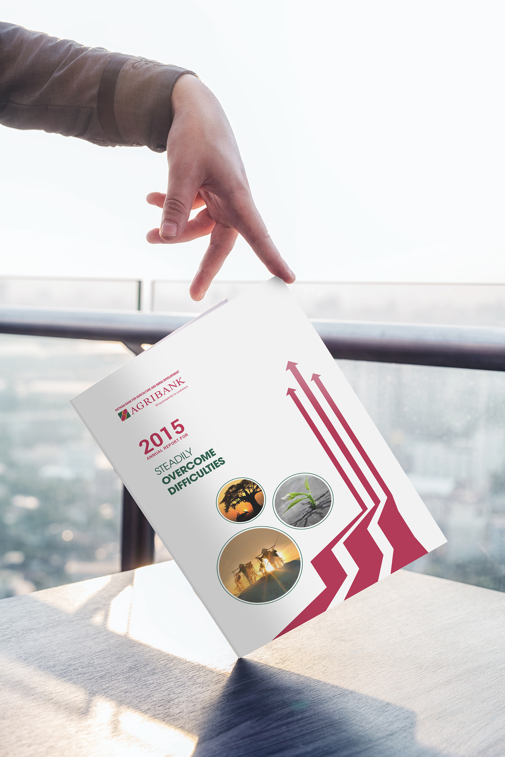 AGRIBANK - Thiết kế báo cáo thường niên cho ngân hàng Agribank