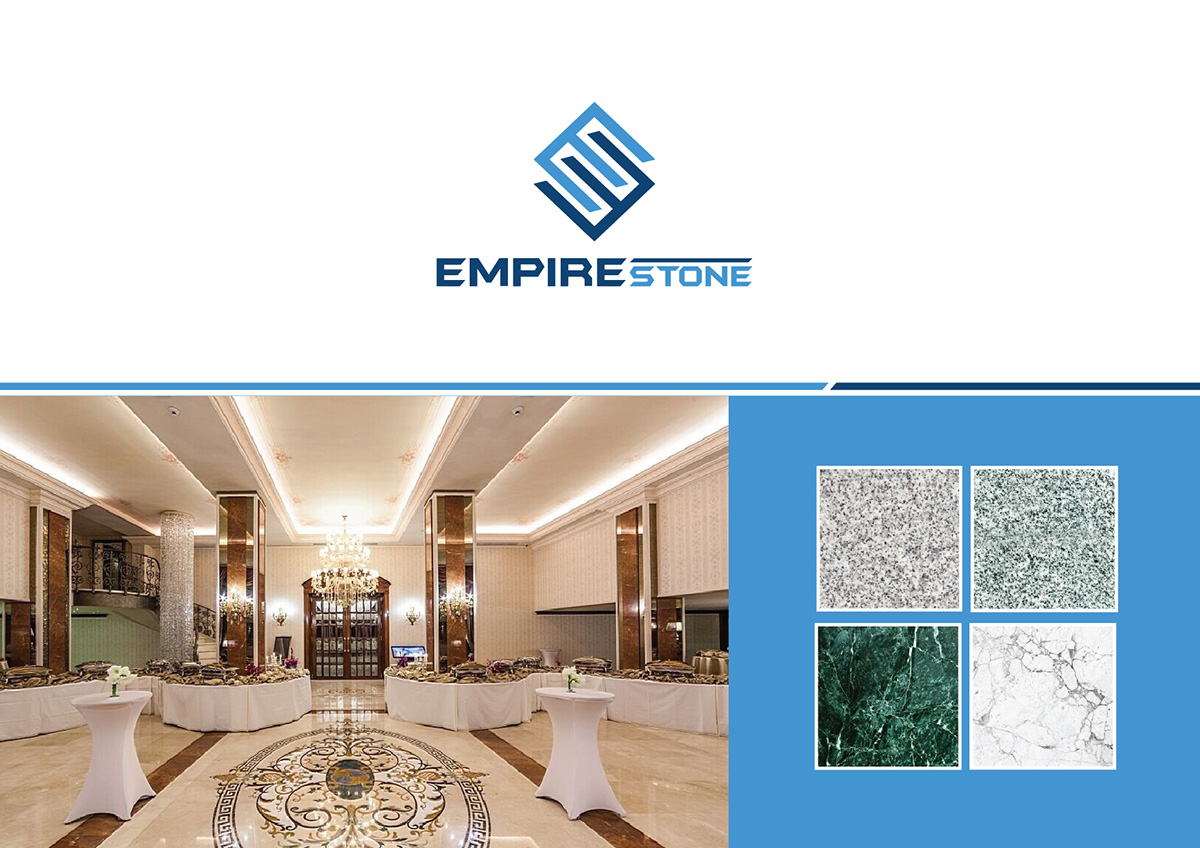 PHÚ SƠN STONE - Đặt tên và thiết kế thương hiệu mới toàn diện cho đá thạch anh Empire Stone