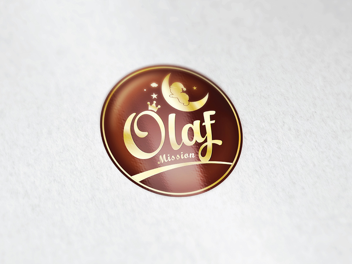 OLAF - Đặt tên thương hiệu và thiết kế logo kem tràng tiền OLAF