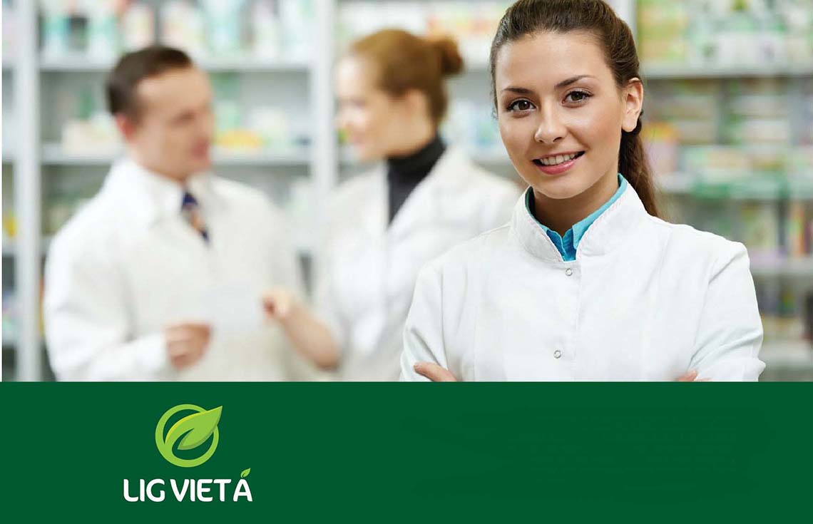 Lig Việt Á - Thiết kế logo thương hiệu dược mỹ phẩm Lig Việt Á