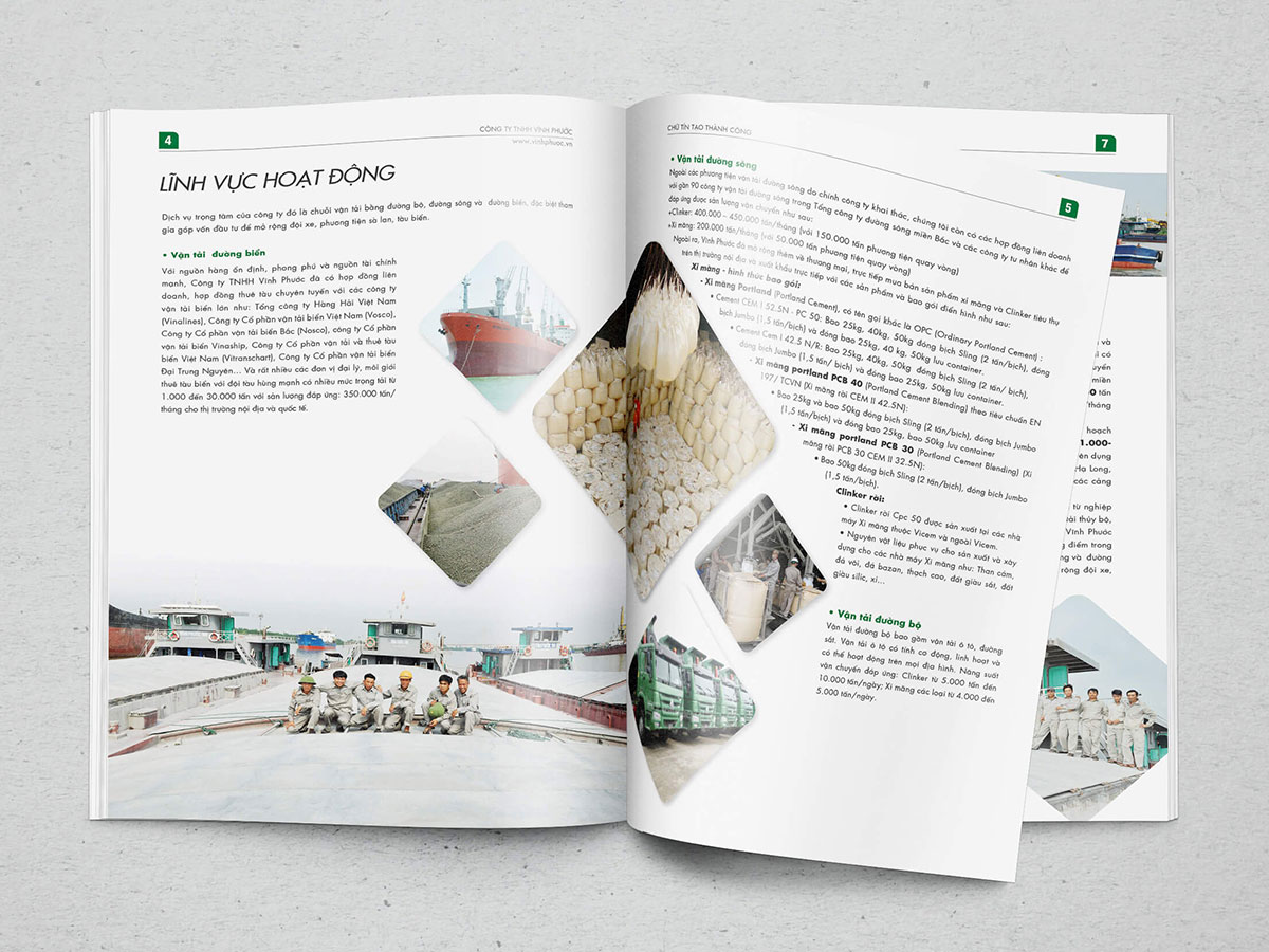 VĨNH PHƯỚC - Thiết kế profile Vĩnh Phước