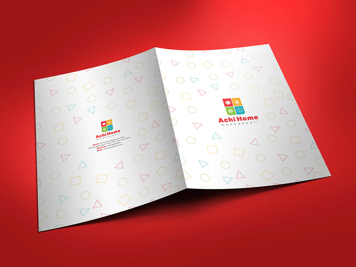 ACHI HOME - Xây dựng nhận diện thương hiệu trường mầm non Montestori