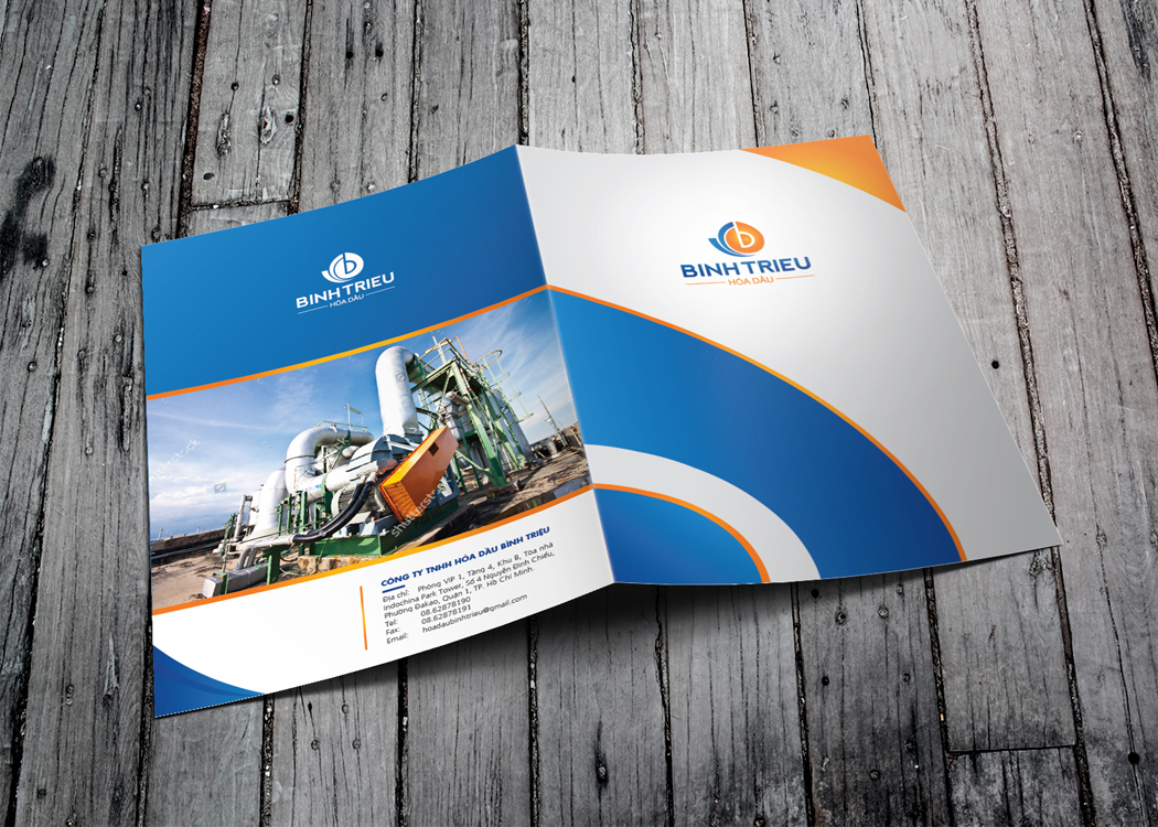 BÌNH TRIỆU - Thiết kế logo và hệ thống nhận diện thương hiệu công ty hoá dầu Bình Triệu