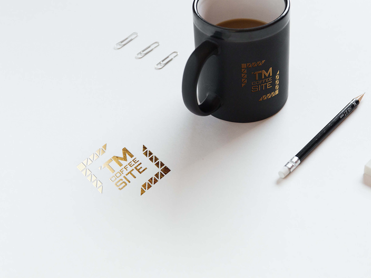 TM COFFEE SITE - Thiết kế logo và bộ nhận diện chuỗi cafe TM Coffee Site
