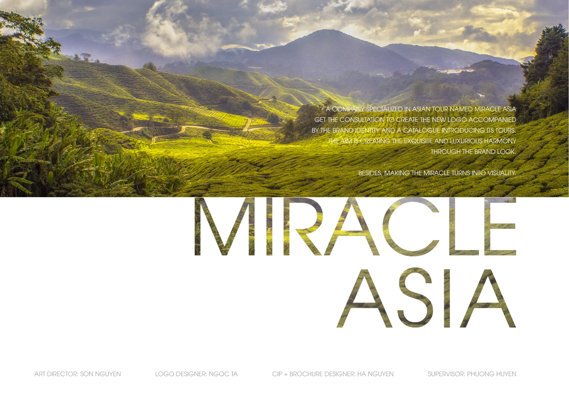 MIRACLE ASIA TRAVEL - Thiết kế logo và nhận diện thương hiệu Miracle Asia Travel