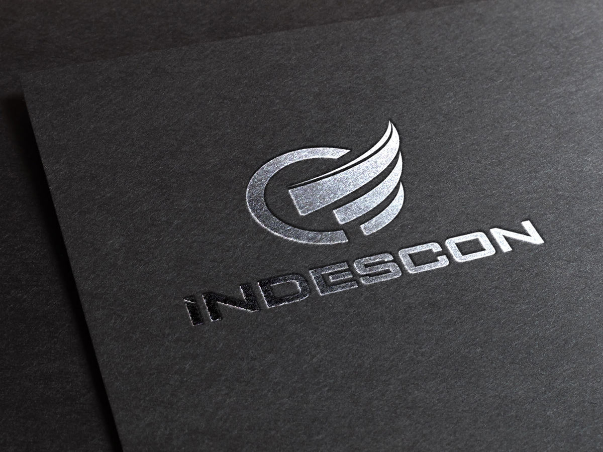 INDESCON - Thiết kế logo xây dựng INDESCON