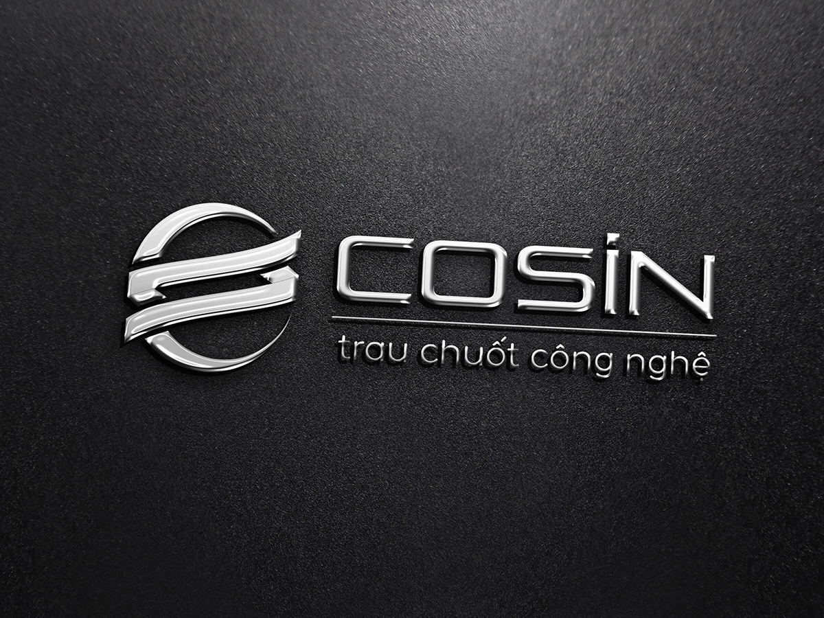 COSIN - Thiết kế logo nhận diện thương hiệu công nghệ Cosin