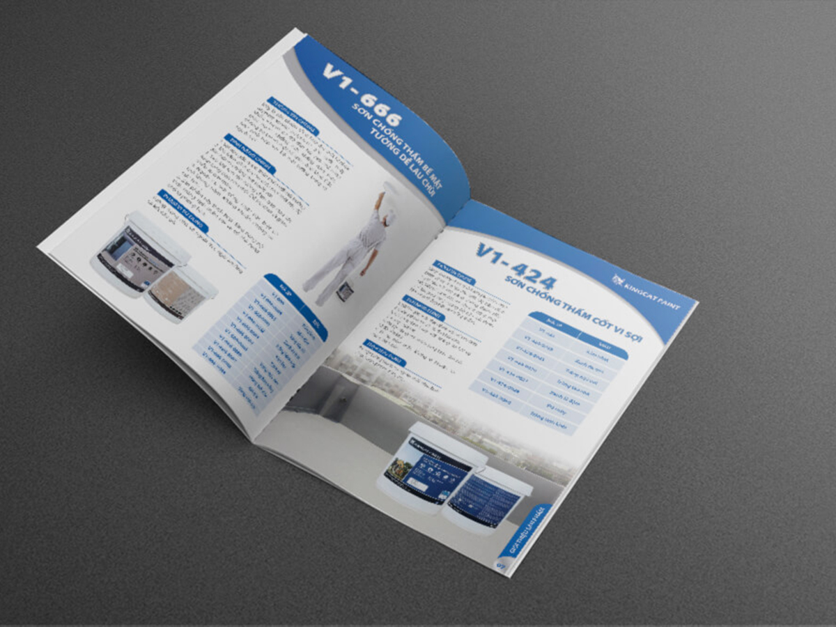 YULUNG PAINT - Thiết kế catalogue