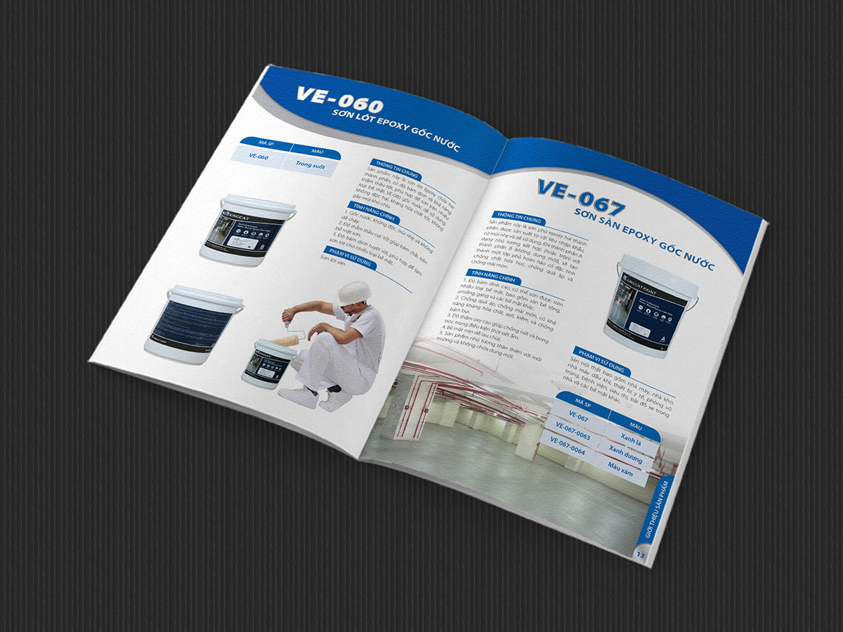 YULUNG PAINT - Thiết kế catalogue