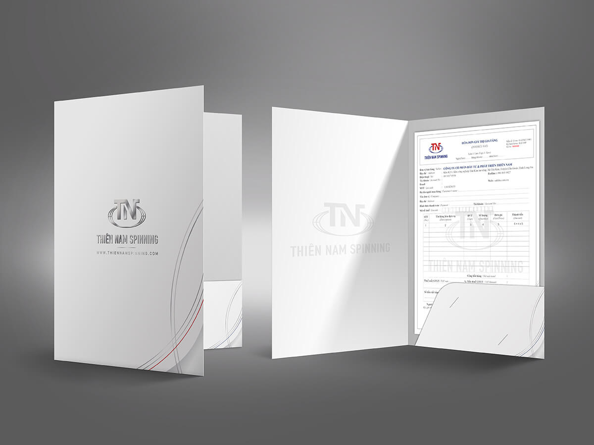THIÊN NAM SPINNING - Thiết kế logo và hệ thống nhận diện thương hiệu Thiên Nam Spinning