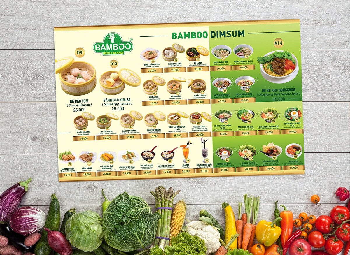 BAMBOO - Thiết kế hệ thống nhận diện thương hiệu và bao bì thực phẩm Bamboo