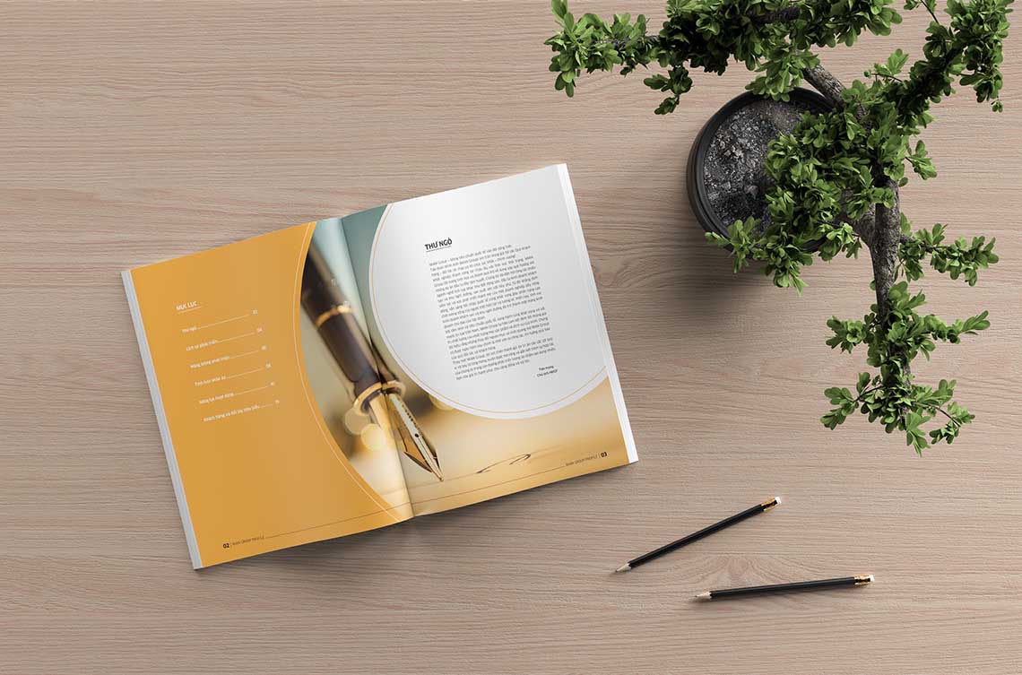 Mian Group - Thiết kế profile tập đoàn Minh Anh