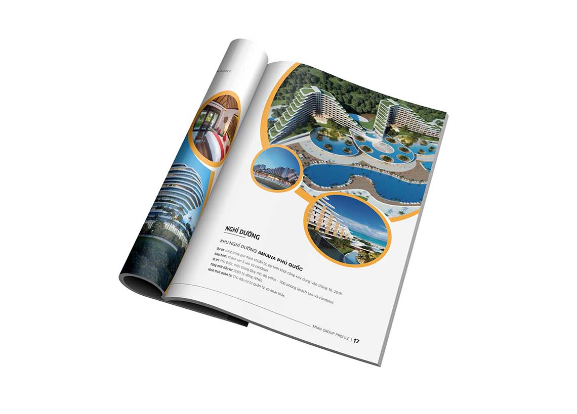 Mian Group - Thiết kế profile tập đoàn Minh Anh