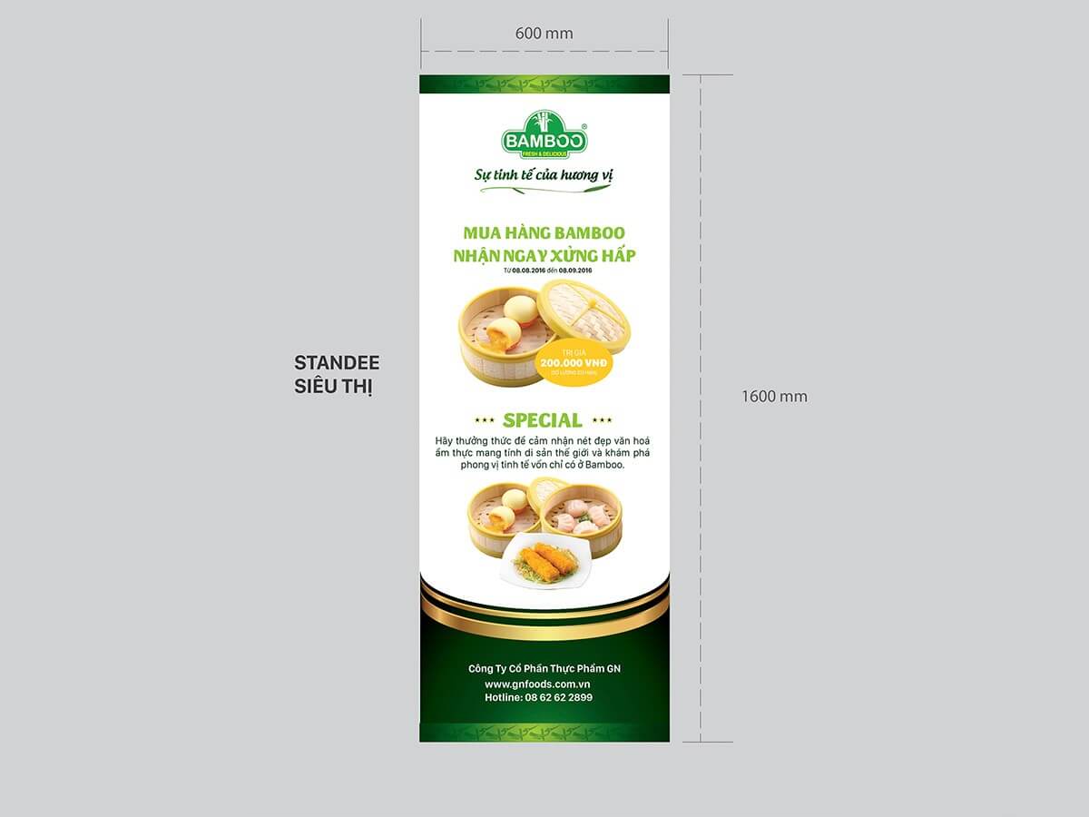 BAMBOO - Thiết kế hệ thống nhận diện thương hiệu và bao bì thực phẩm Bamboo