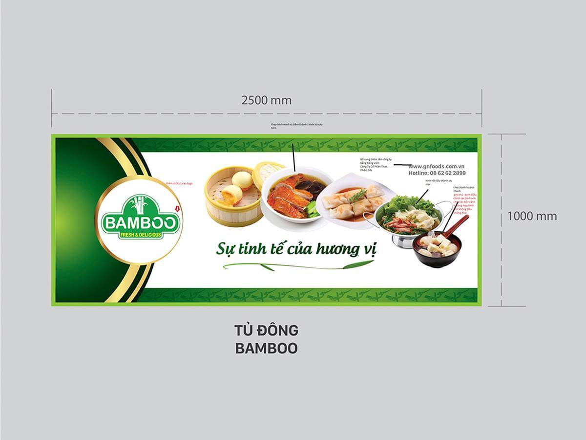 BAMBOO - Thiết kế hệ thống nhận diện thương hiệu và bao bì thực phẩm Bamboo
