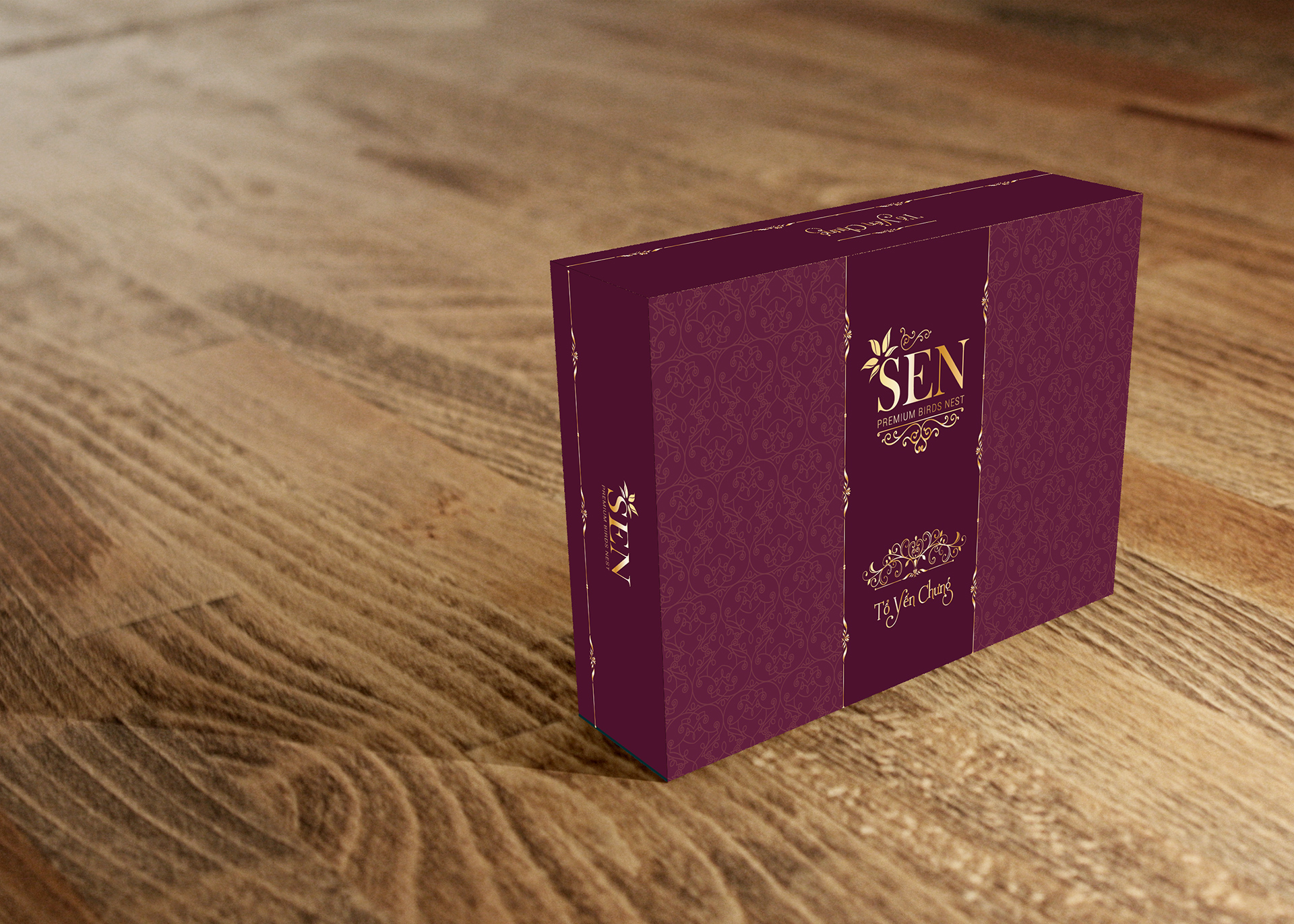 SEN PEARL & NEST - Thiết kế bộ bao bì nhãn mác sản phẩm yến chưng và tổ yến khô thương hiệu Sen Pearl & Nest