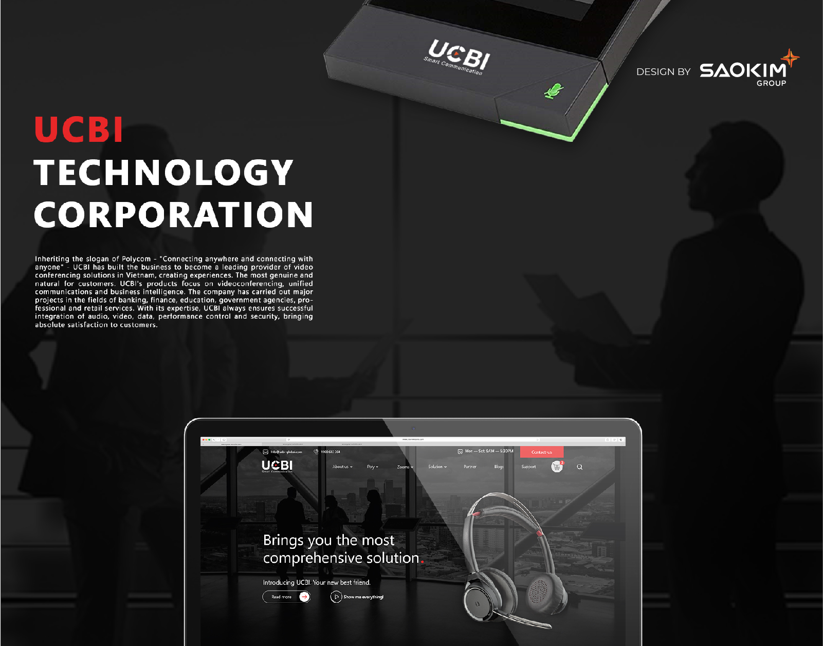 UCBI - Design Website and Brand identity UCBI