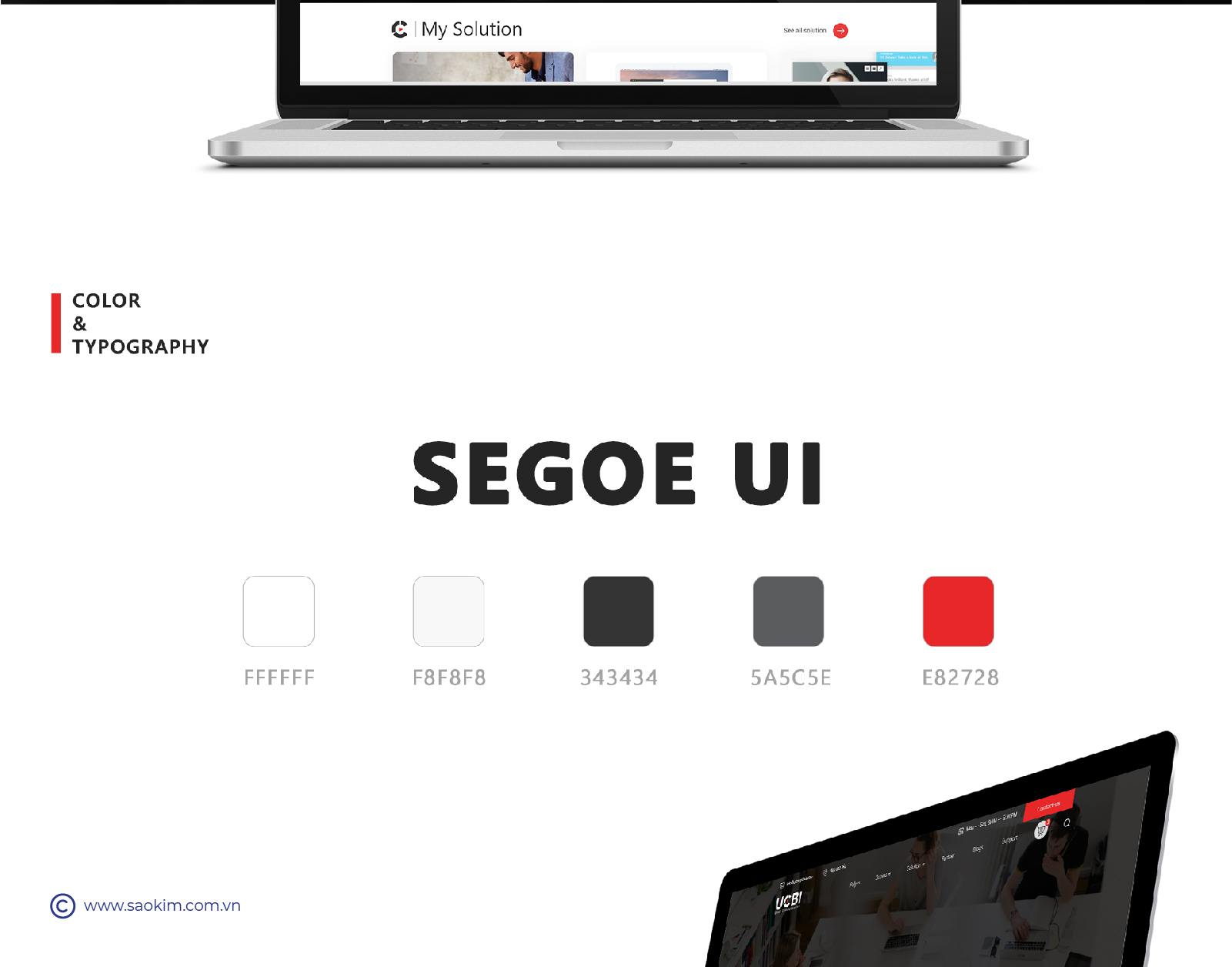 UCBI - Design Website and Brand identity UCBI