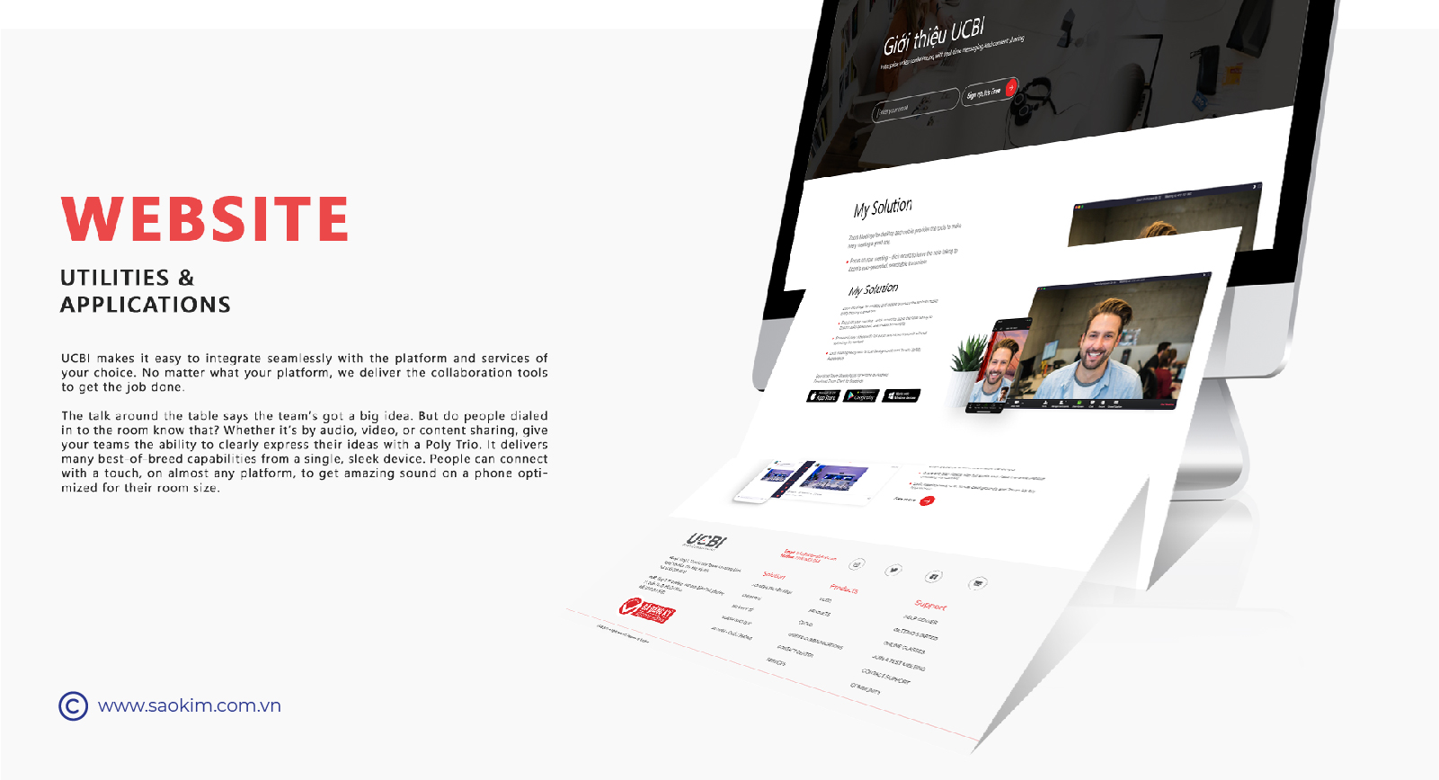 UCBI - Design Website and Brand identity UCBI