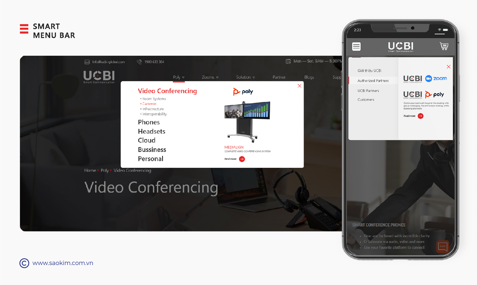 UCBI - Design Website and Brand identity UCBI