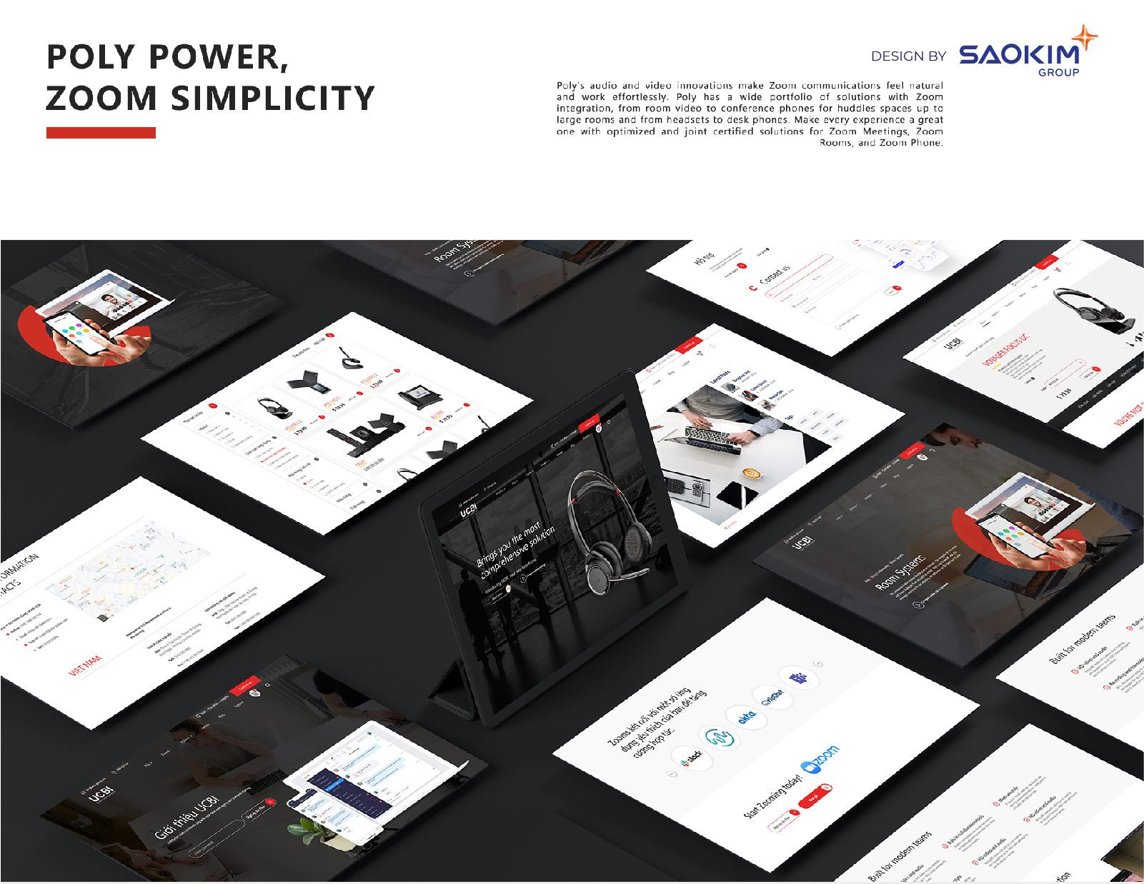 UCBI - Design Website and Brand identity UCBI