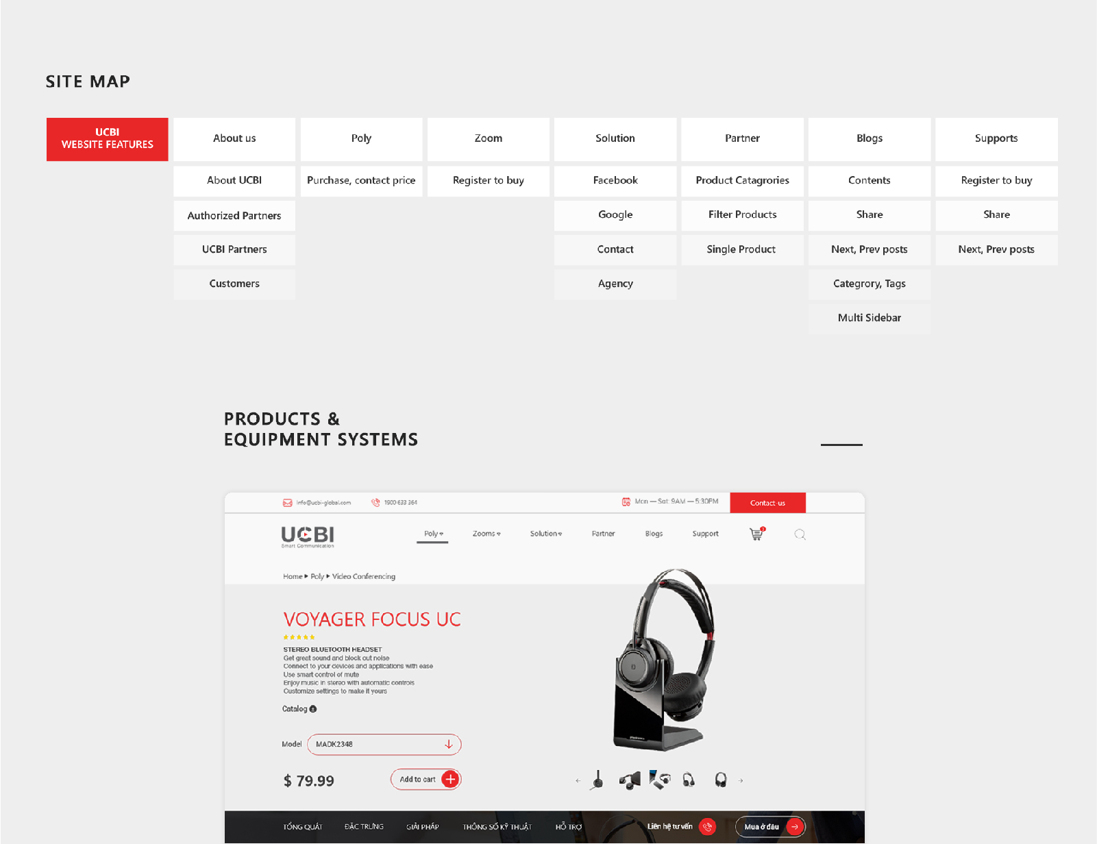 UCBI - Design Website and Brand identity UCBI