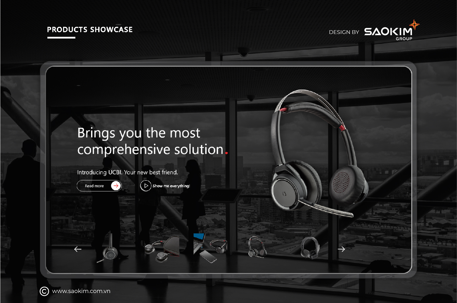 UCBI - Design Website and Brand identity UCBI